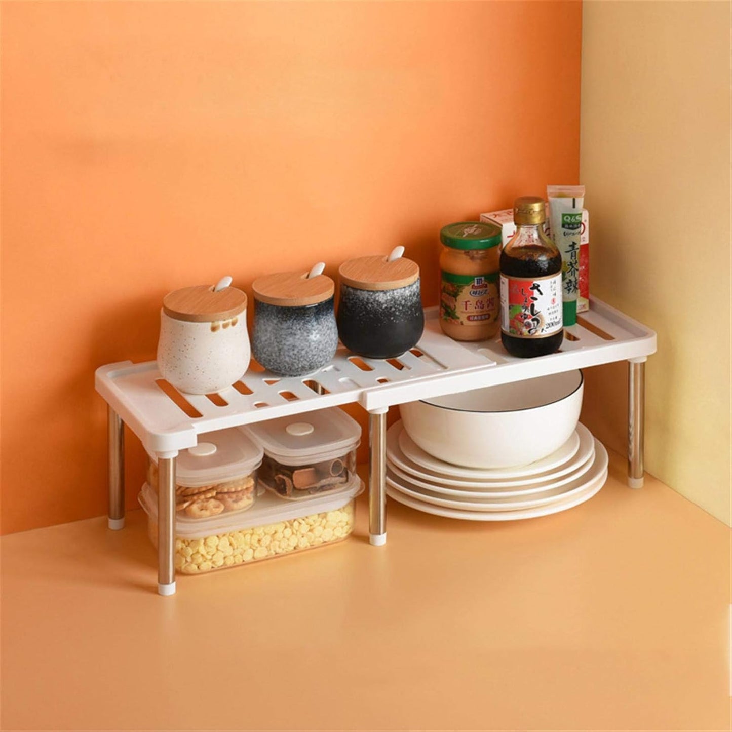 Étagère de Rangement - MultifunctionStorageRack™ - Blanc