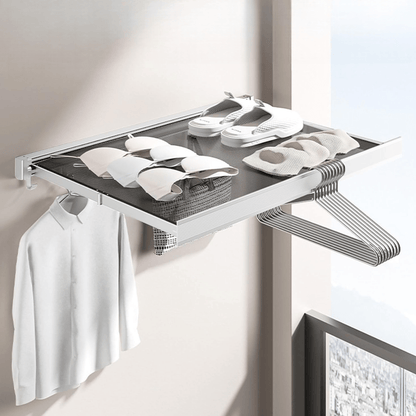 Étagère de Rangement - BathroomStorageShelf™ - Blanc