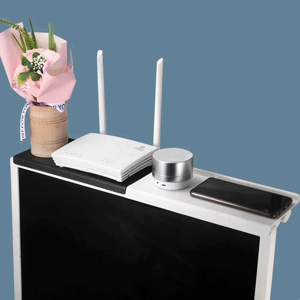 Étagère de Rangement - MonitoHomeShelf™ - Noir