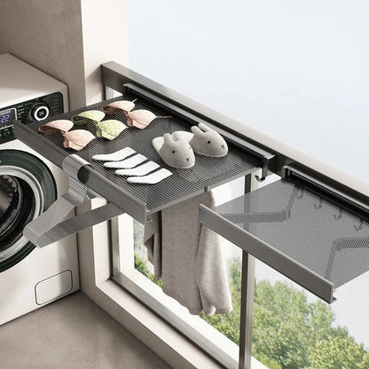 Étagère de Rangement - BathroomStorageShelf™ - Gris