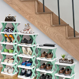 étagère chaussures plusieurs étages possible multicouche