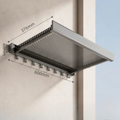 Étagère de Rangement - BathroomStorageShelf™ - Gris